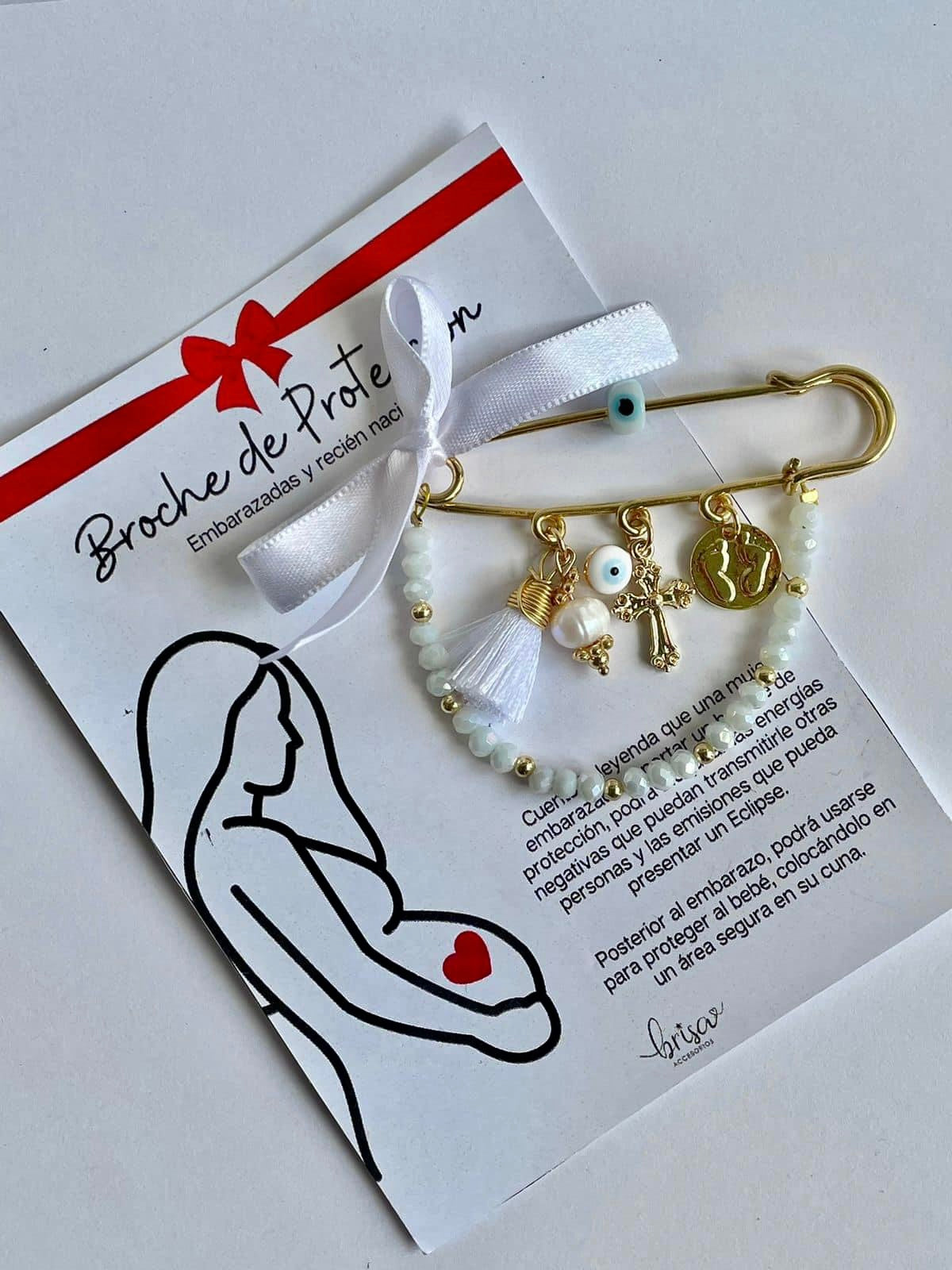 Broche Embarazo Listón