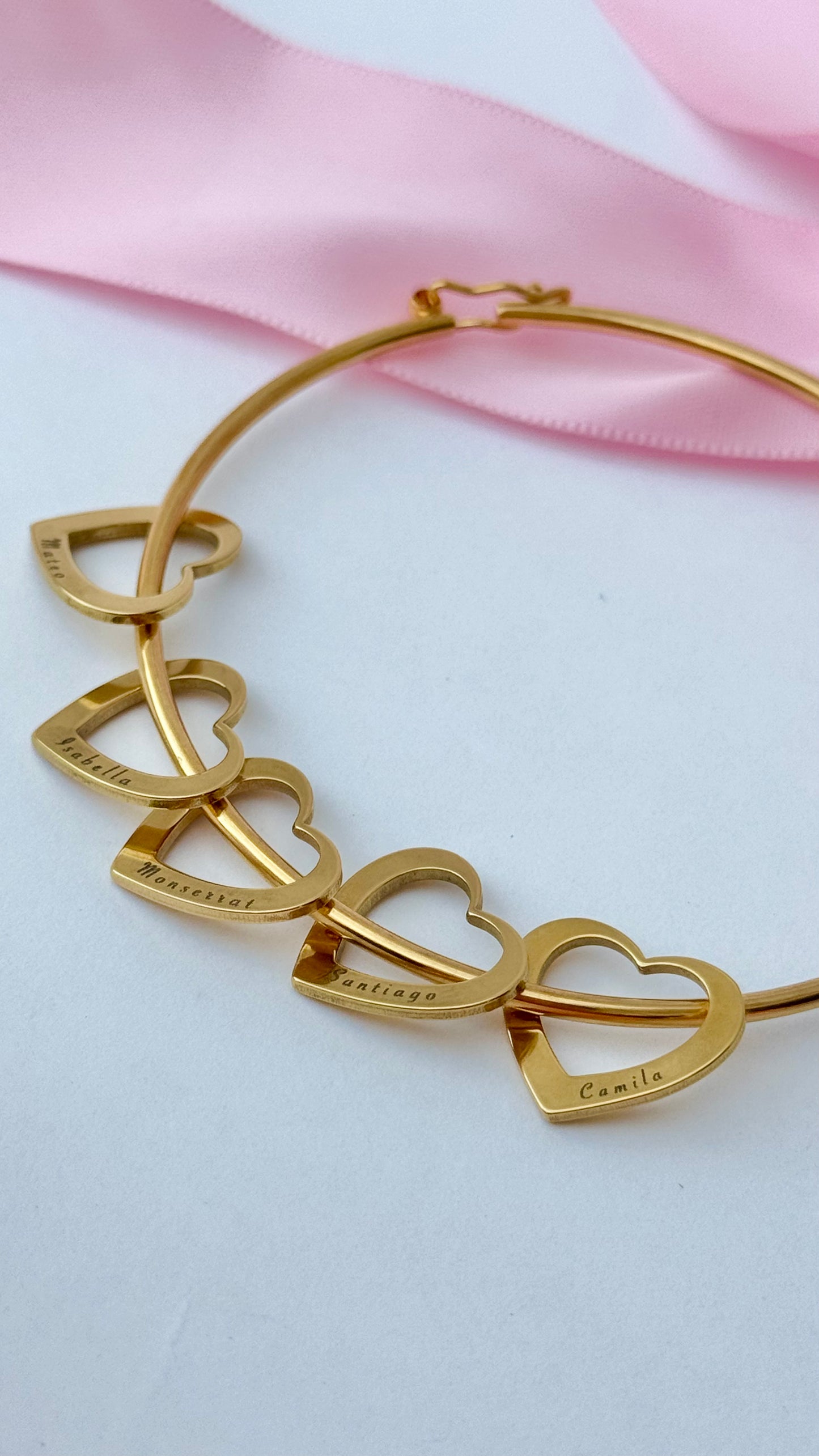 Aro Corazones Silueta