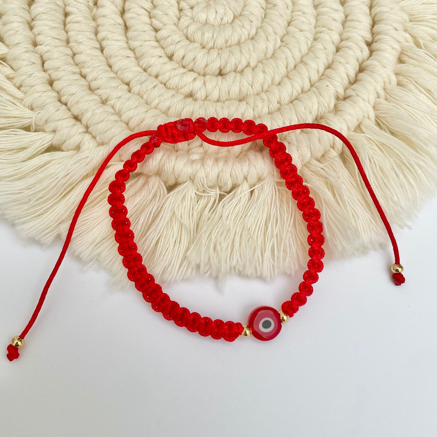 Pulsera Tejida 1 Ojo Turco