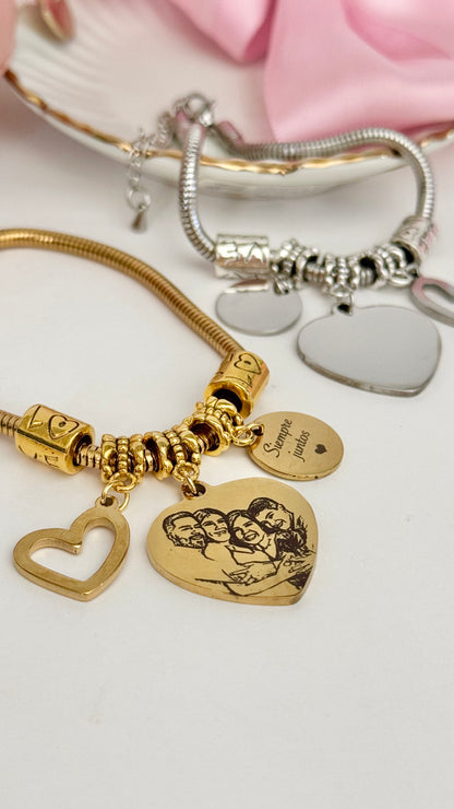 Pulsera Multidijes Corazón